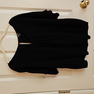 Madewell Black Blouse Top